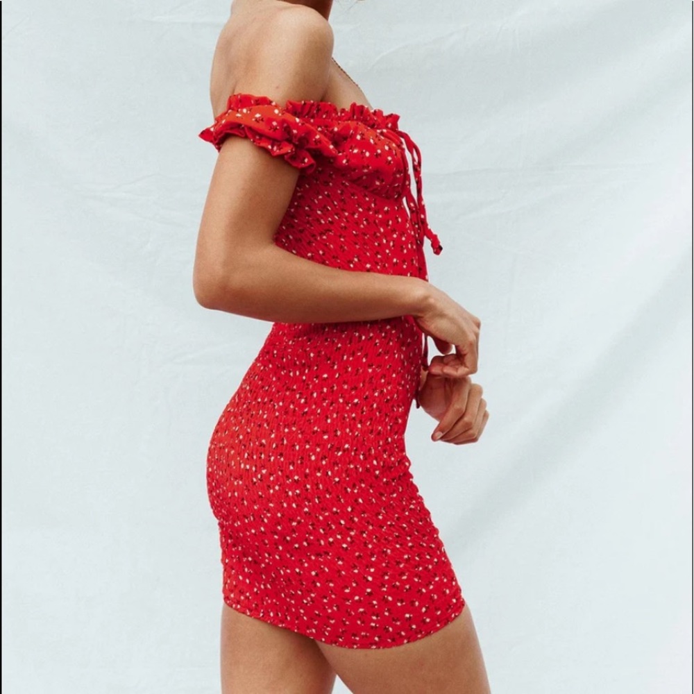 Princess Polly Red Mini Dress